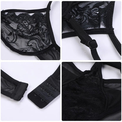 Sexy Lace Bralette Bikini Set