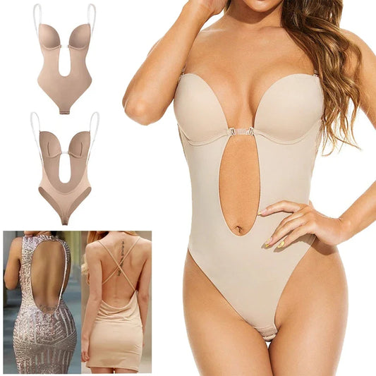 Sexy Backless Corset Shapewear Bodysuit