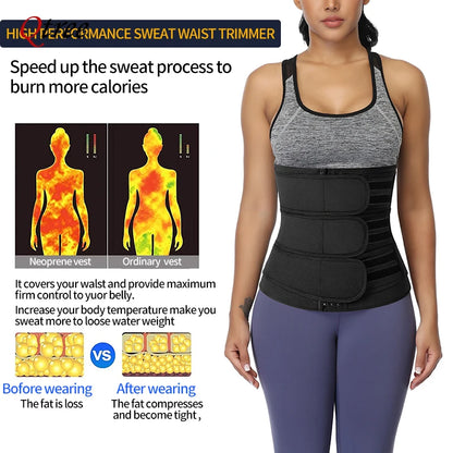 Sauna Sweat Waist Trimmer for Women