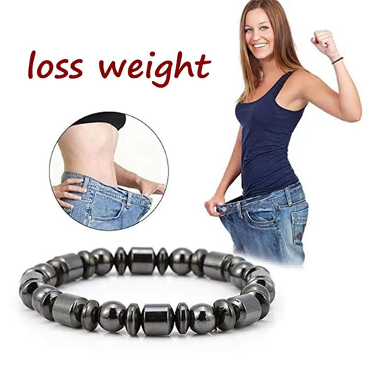 Black Stone Slimming Therapy Bracelet