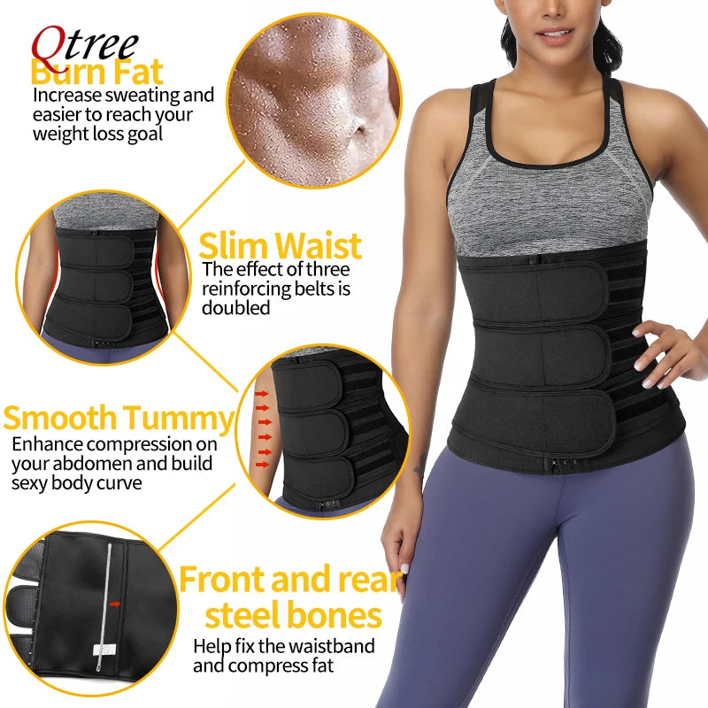 Sauna Sweat Waist Trimmer for Women