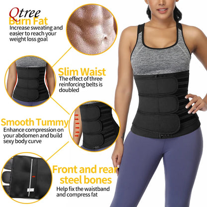 Sauna Sweat Waist Trimmer for Women