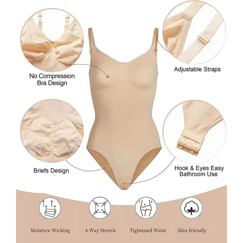 Low Back Seamless Bodysuit