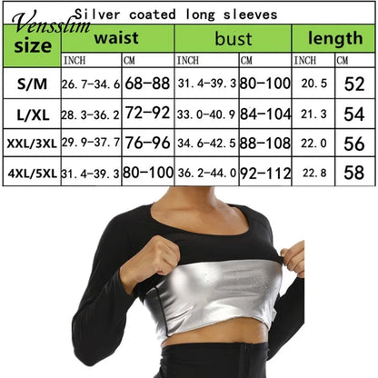 Women’s Sauna Sweat Body Shaper Top