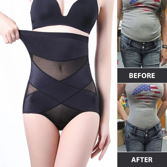 Women’s High Waist Body Shaper Briefs