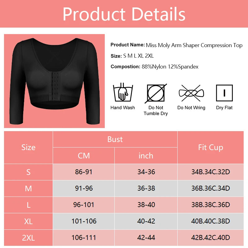 Compression Sleeve Shapewear for Women