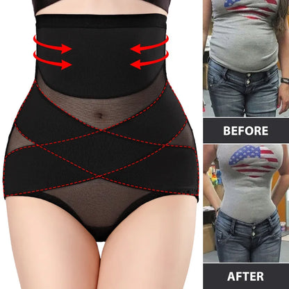 Women’s High Waist Body Shaper Briefs