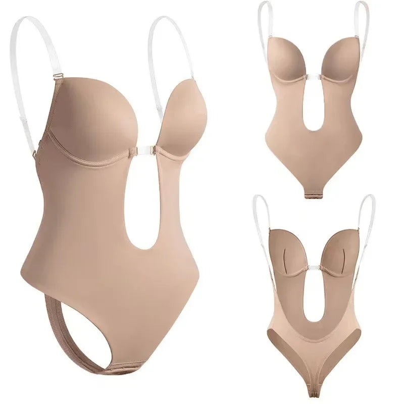 Sexy Backless Corset Shapewear Bodysuit